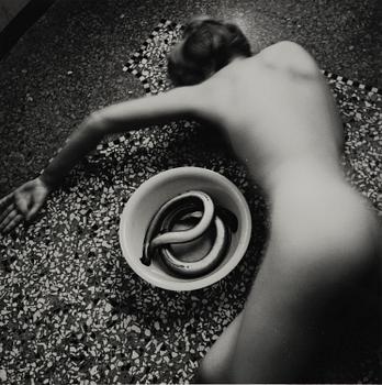152. Francesca Woodman, "Untitled (from Eel Series)", Venice, 1978.