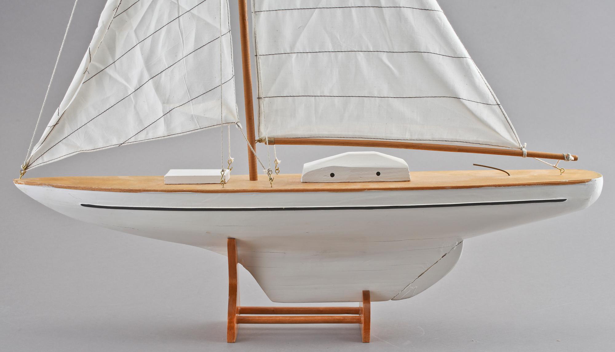 BÅTMODELL, 1900-talets andra hälft.