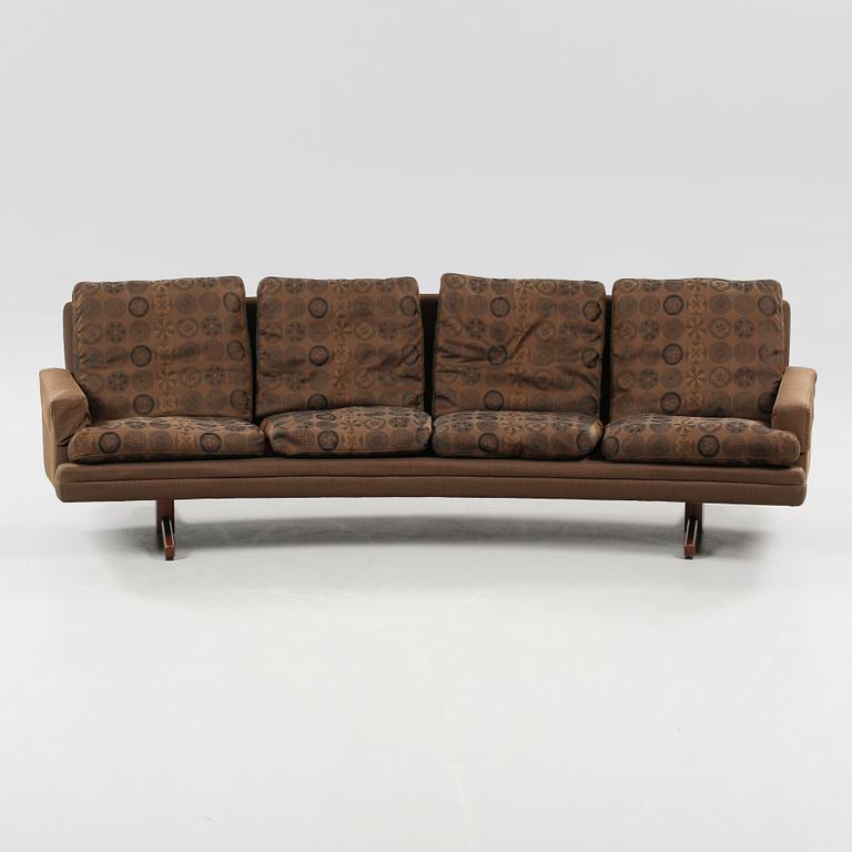 FREDRIK KAYSER, soffa, modell "807", Vatne Lenestolfabrikk A/S, Norge, 1960-tal.