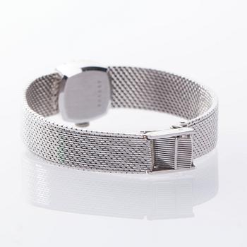 ARMBANDSUR, Certina, 18K vitguld med briljantslipade diamanter ca 0.40 ct.