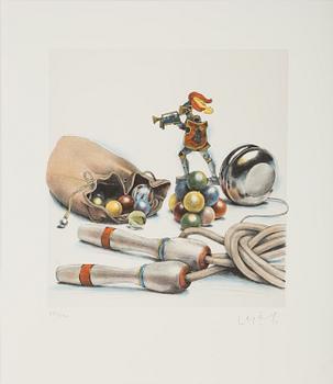 LASSE ÅBERG, portfolio with 6 lithographs in colour, signed 265/290.