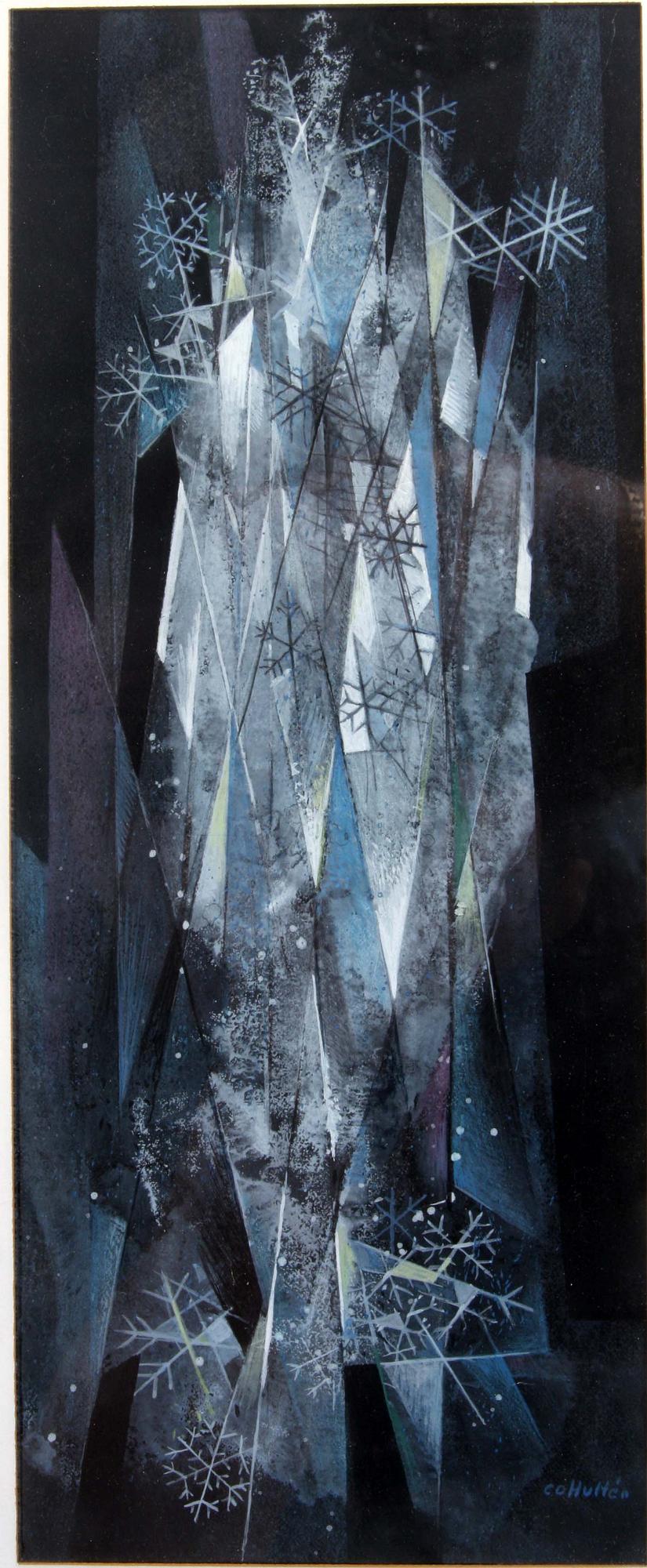 CARL OTTO HULTÉN, gouache, sign.