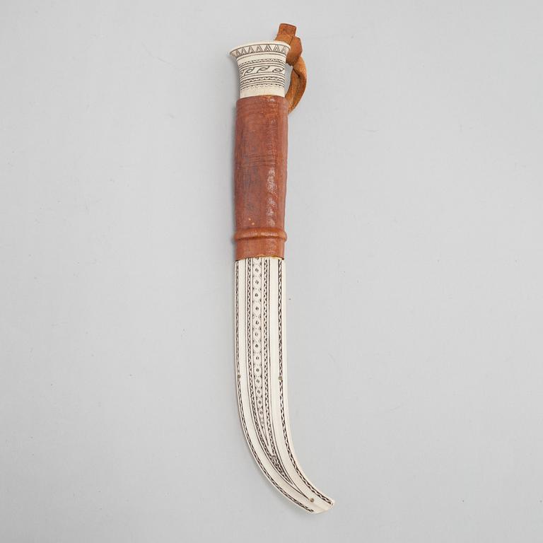 A knife, unclear signature F?, second half of the 20th century.