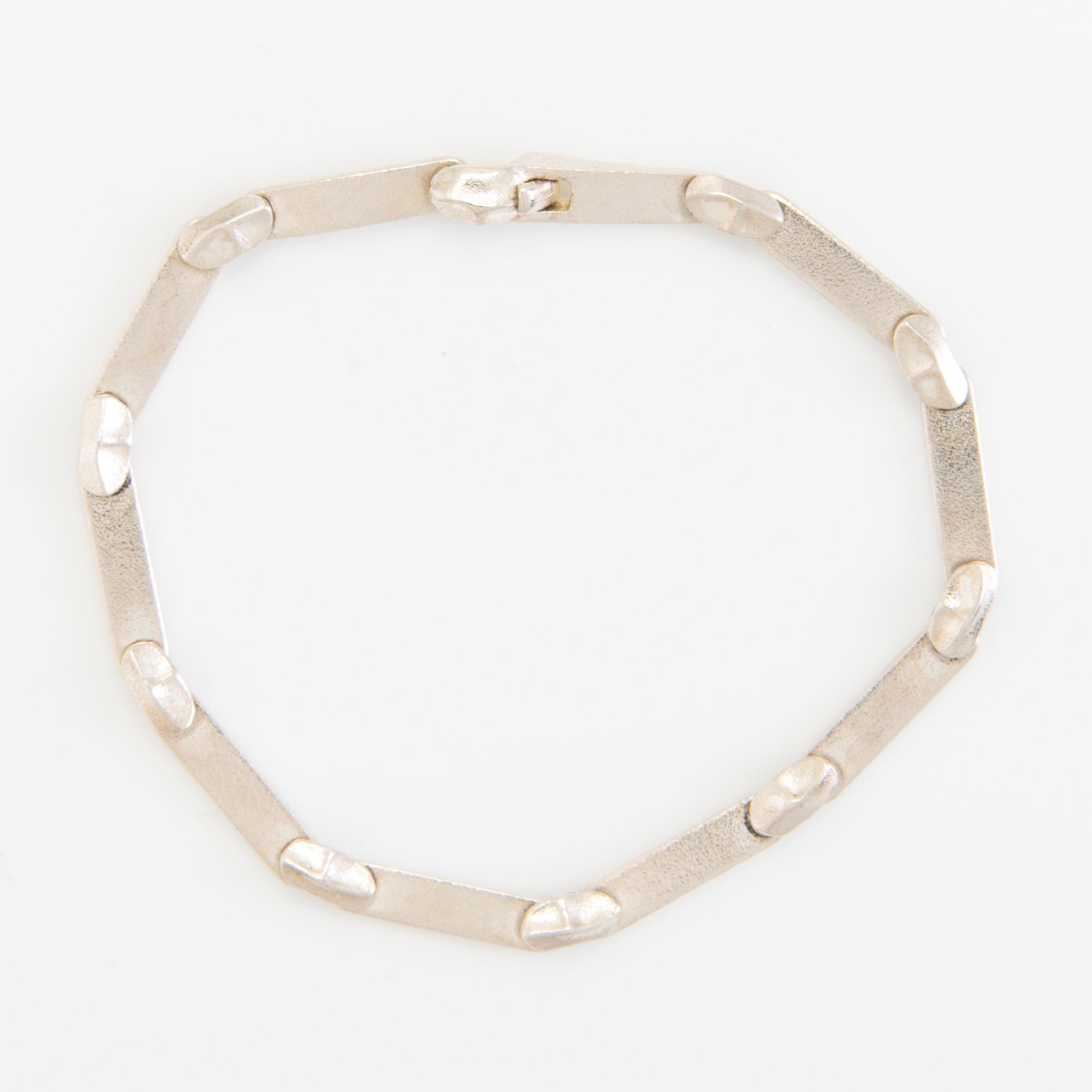 LAPPONIA, KAULAKORU ja RANNEKORU, sterling hopeaa, 1982-1998.