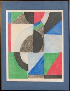 Sonia Delaunay, Abstract.