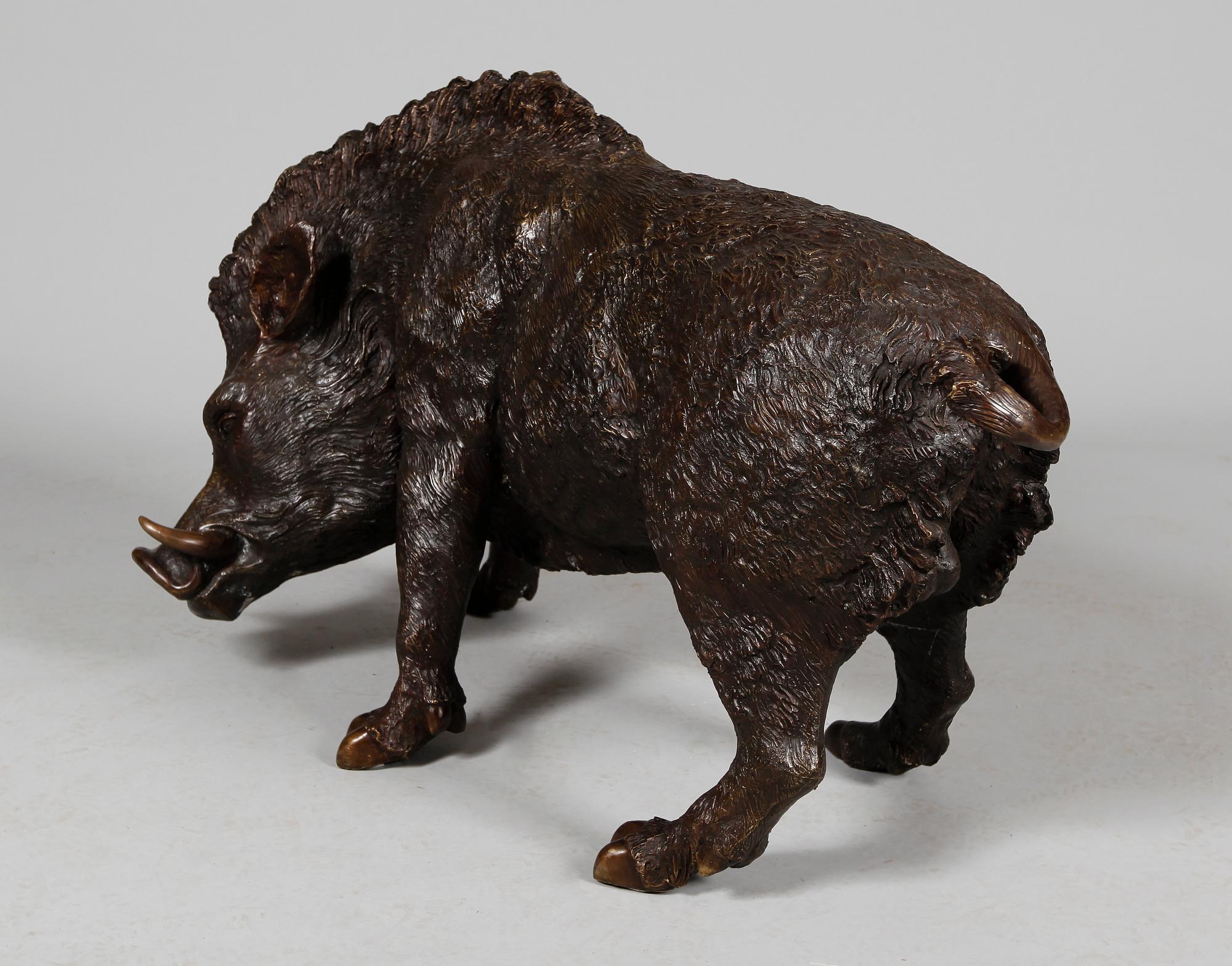 SKULPTUR, brons, 1900-tal, större golvmodell.