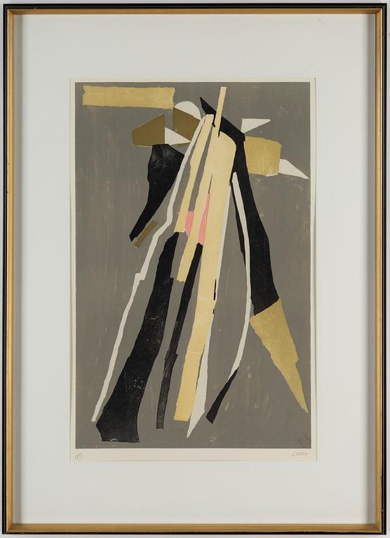 ANDRÉ LANSKOY,ANDRÉ LANSKOY, lithograph in color, signed and numbered XXXIII/L?.