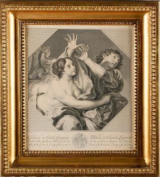 KOPPARSTICK, 3 st, 1700-/1800-tal.