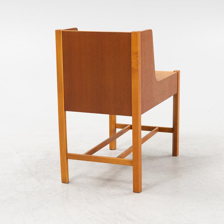 David Rosén, a teak veneered bedside table from the 'Futura-series', Nordiska Kompaniet.
