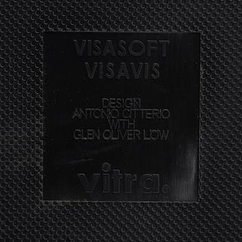 ANTONIO CITTERIO, karmstolar, 4 st, "Visasoft", Vitra, 2000-tal.