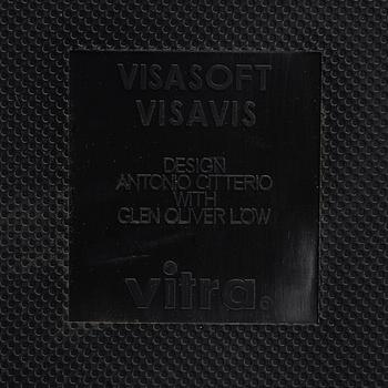 ANTONIO CITTERIO, karmstolar, 4 st, "Visasoft", Vitra, 2000-tal.