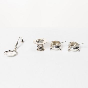 Silver, 4 delar, Danmark, Norge tidigt 1900-tal.