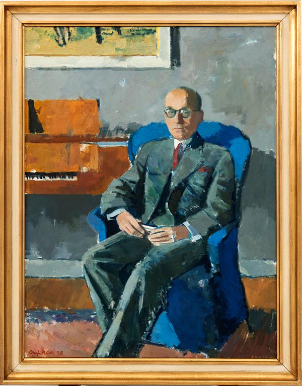 Olaf Rude, Portrait of Jakob Jakobsen.