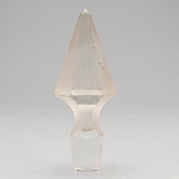 GLASSERVISDELAR, 38 st, möjligen Ryssland och tidigt 1900-tal.