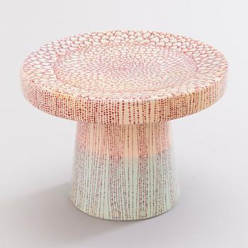 HEINI RIITAHUHTA, veistos/tarjoilumalja, "Sieni", posliinia, signeerattu Heini Riitahuhta.