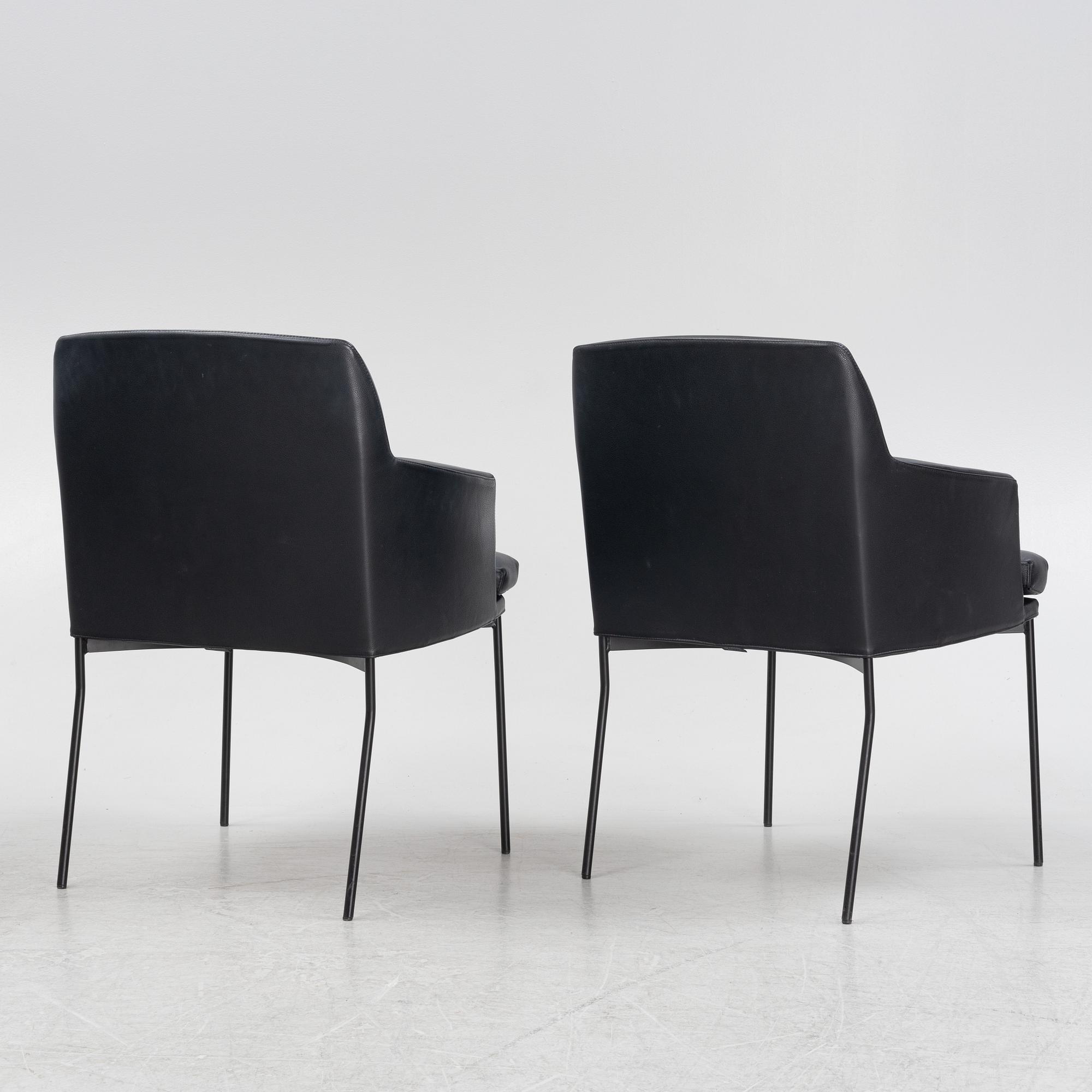 Claesson Koivisto Rune, six 'Montevideo' armchairs, Tacchini, Italy.