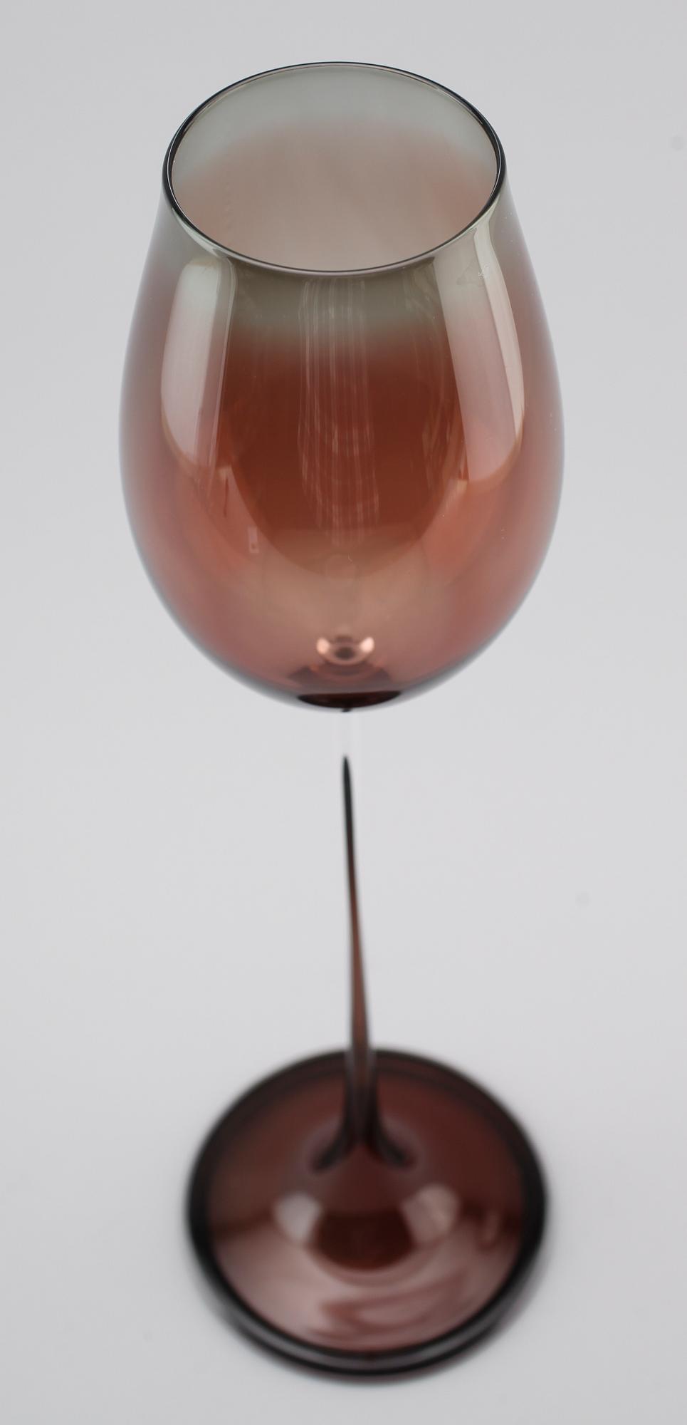 TULPANGLAS, glas, Nils Landberg, Orrefors, signerat.