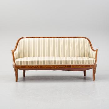 Carl Malmsten, soffa, Swedish Grace, specialbeställd och utförd 1929.
