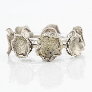 Claës E. Giertta, bracelet, silver.