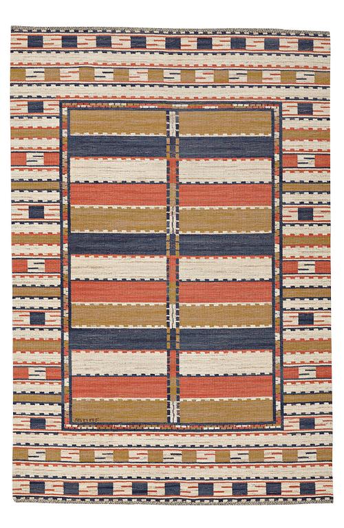 Märta Måås-Fjetterström, MATTO, "Sommarmattan", flat weave, ca 303 x 203 cm, signed AB MMF.