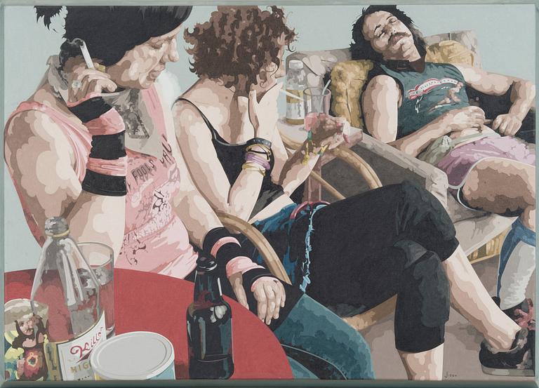 JASON BARNER-RASMUSSEN, "LAZY BUMS SPEND THEIR AFTERNOONS DRUNK".