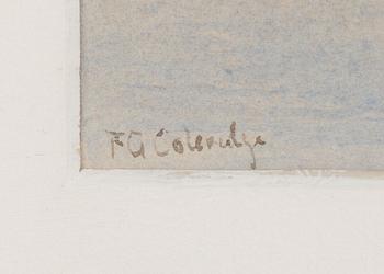 Francis George Coleridge, Båtar på floden, Cambridge.