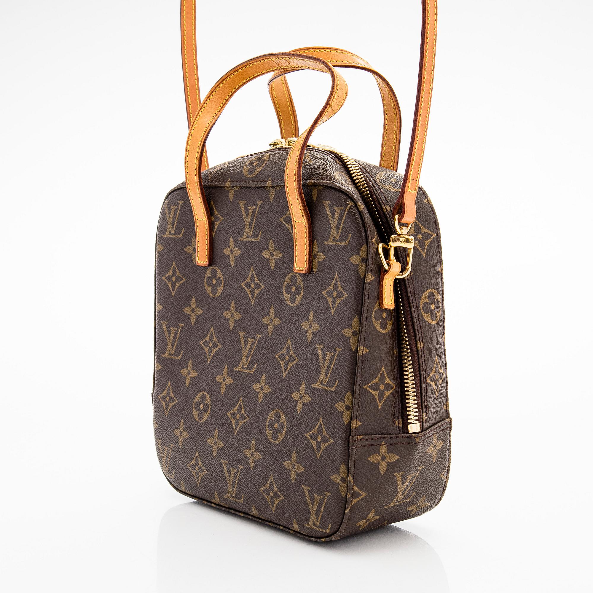 Louis Vuitton, a Monogram Canvas 'Spontini' bag.