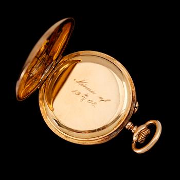FICKUR, 18 k guld, 1900-talets första hälft.