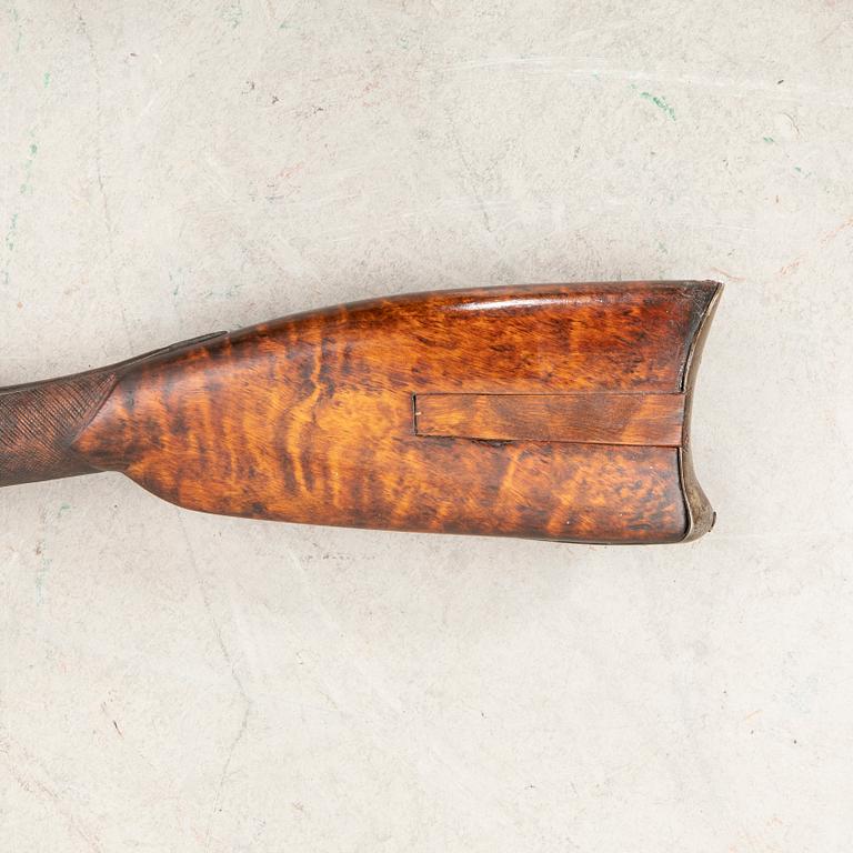 Percussion rifle, 19th century, Sweden.