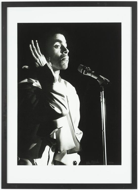 Peter Kjellerås, "Prince, Isstadion, Stockholm", 1987.