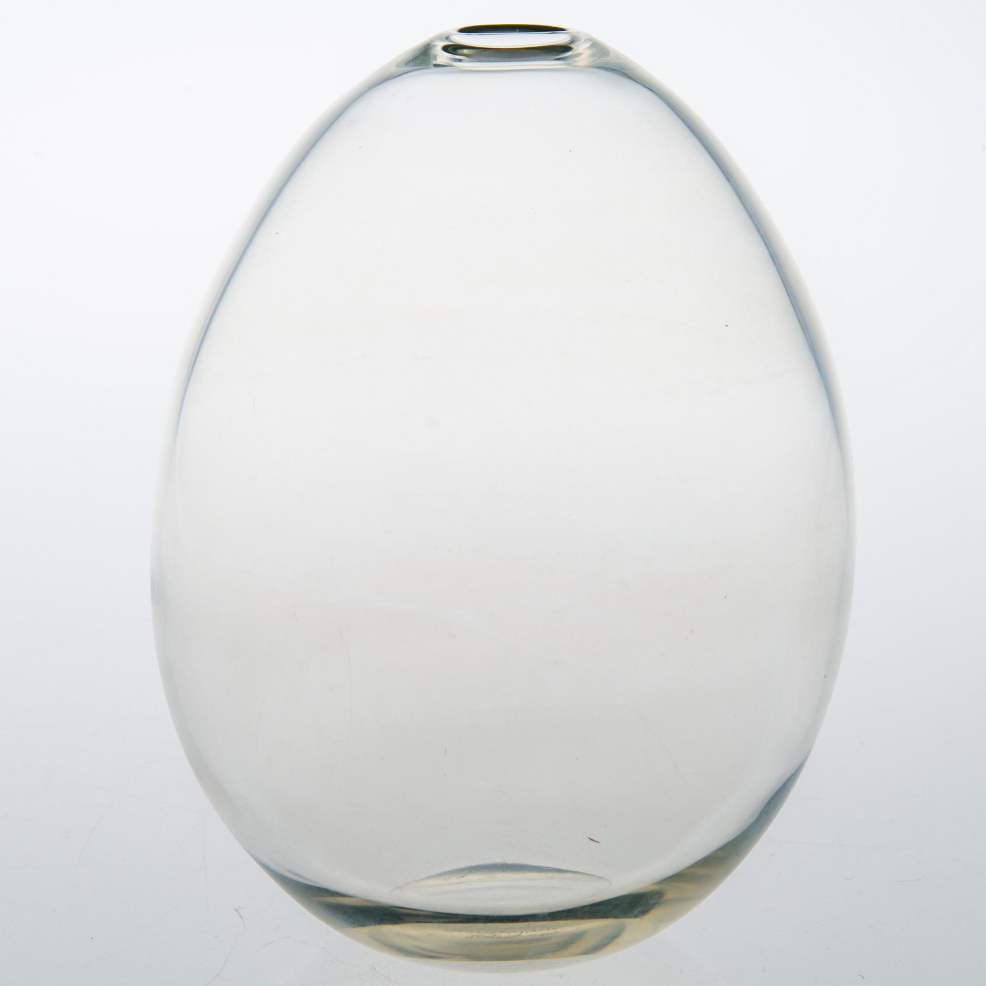 KAJ FRANCK, Glass sculpture, 'Soap Bubble', signed K. Franck Nuutajärvi Notsjö -60.