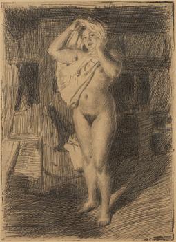 Anders Zorn, "Bärsärk".