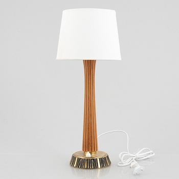 Bo Råman, bordslampa, modell E 1141, Asea. 1900-talets mitt.