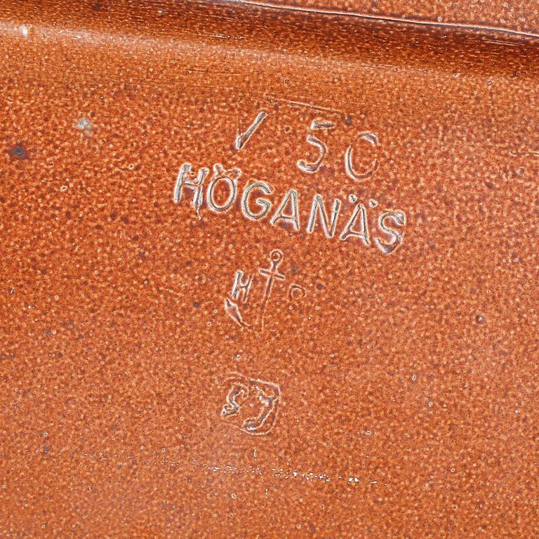 TVÄTTHO / HANDFAT, stengods, Höganäs, 1900-talets första hälft.