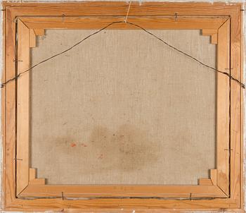 Kalle Eskola, Still life with apples and vessels.