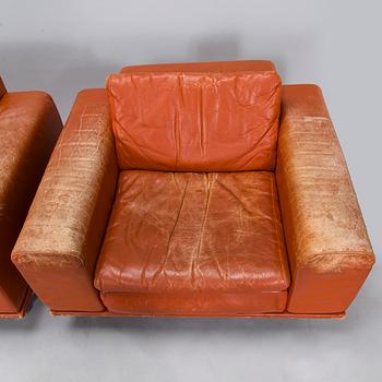 Yrjö Kukkapuro, nojatuoleja, pari, "Variaatio", tilaustyö, Haimi, 1970-luvun loppu.