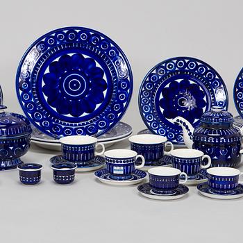 Ulla Procopé, a 58-piece 'Valencia' porcelain tableware set for Arabia, Finland.