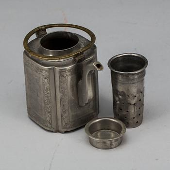 TEKANNA, Kina, tenn, 18/1900-tal.