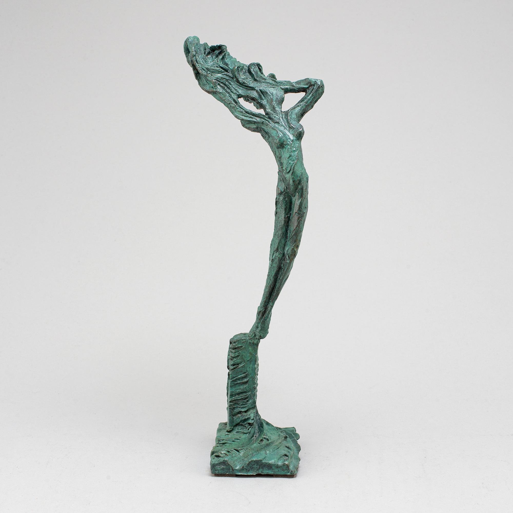 RICHARD BRIXEL, Skulptur, signerad. Höjd 38 cm.