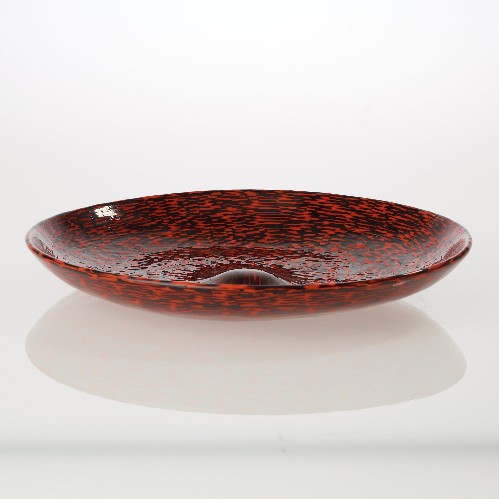 LUDOVICO DIAZ DE SANTILLANA, skålfat 'Murrine', Venini, Murano, Italien.