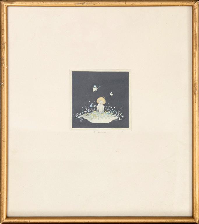 Einar Nerman, 9 pcs., 1915.