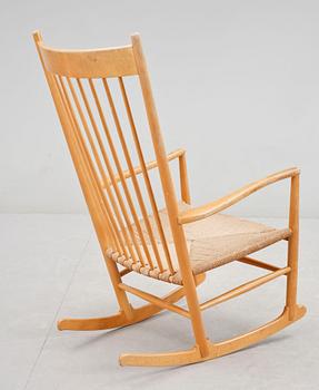 GUNGSTOL. "J16", Hans J Wegner, Co-Op Möbler, Danmark.