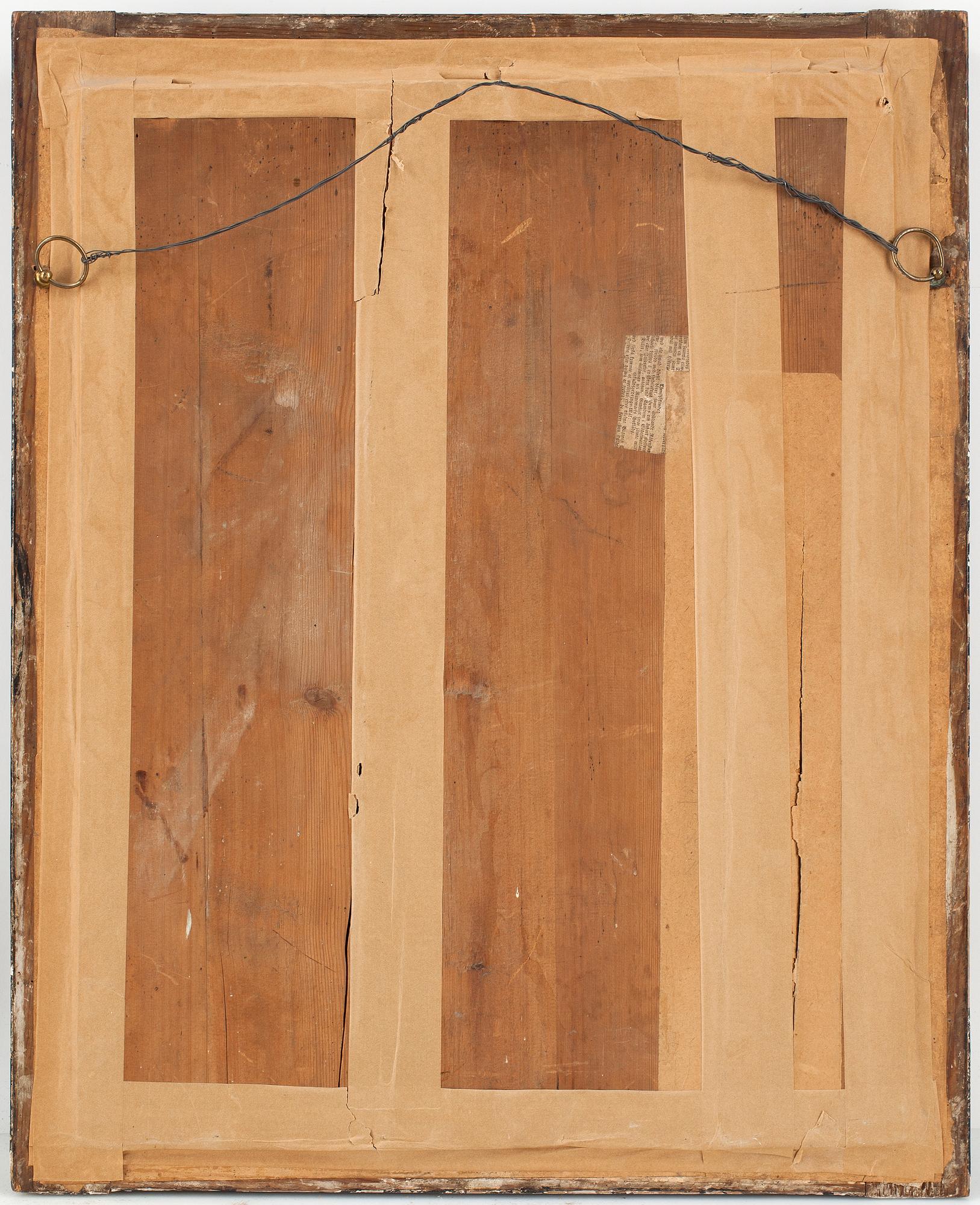 JONAS FORSLUND, pastell, signerad daterad 1797.