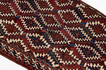 A Yomud Asmalyk, north Turkmenistan, c. 120 x 60 cm.