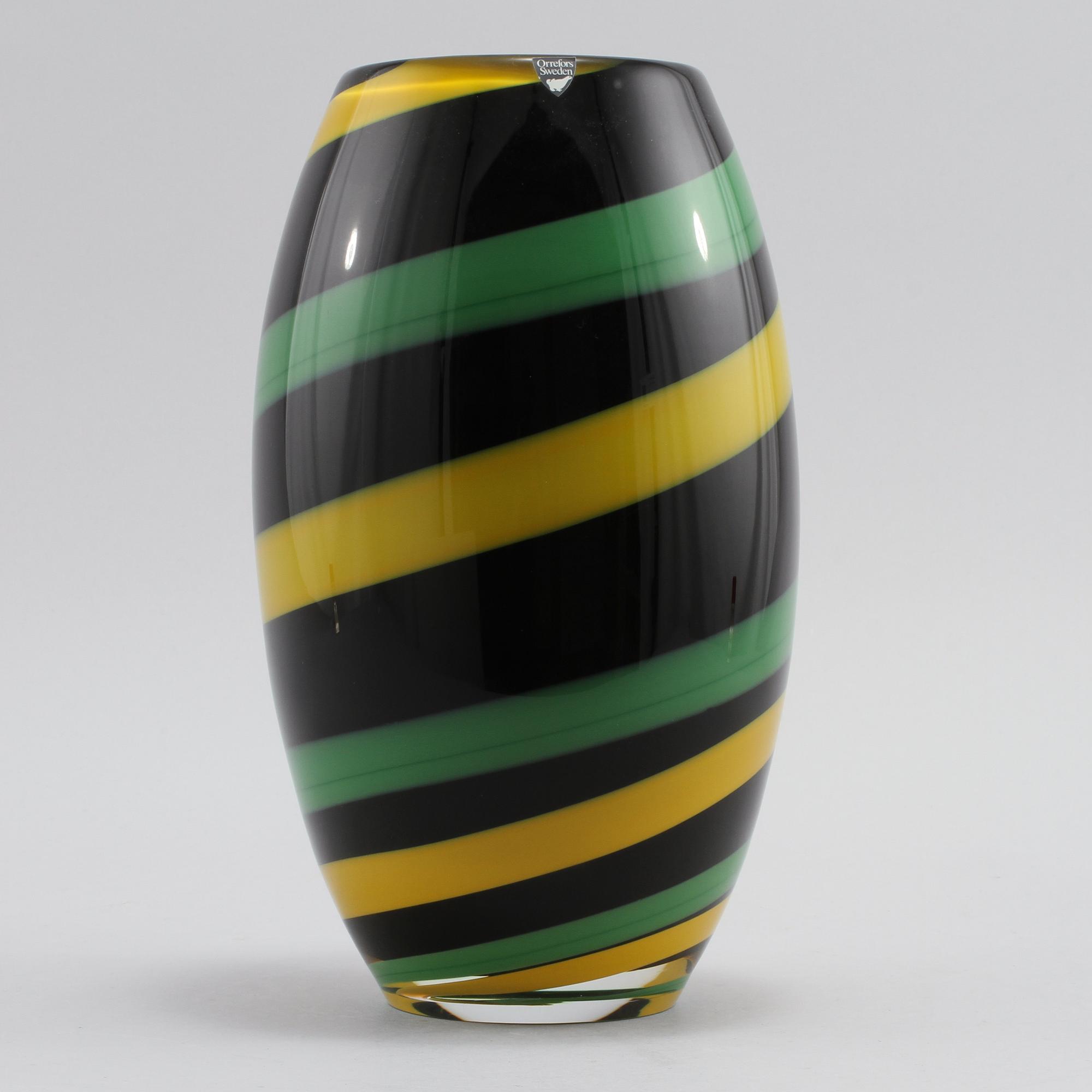 VAS, glas, Orrefors, 1900-talets fjärde kvartal.