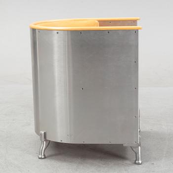 Mats Theselius, an 'Aluminium chair' lounge chair from Källemo, designed 1990.