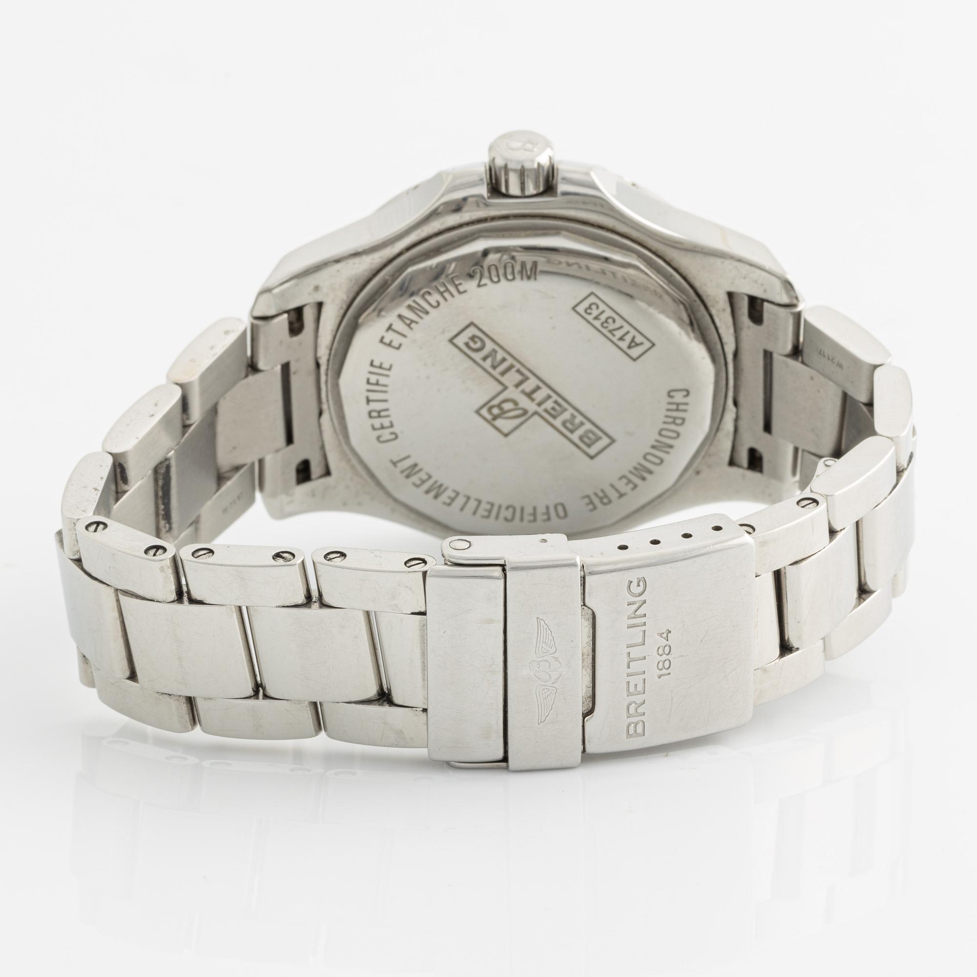 Breitling, Colt 41, wristwatch, 41 mm.