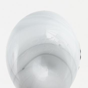 Oiva Toikka, 4 st, fåglar, glas, Iittala och Nuutajärvi.