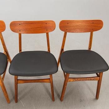 Chairs, 6 pcs, Farstrup, 1960s, Denmark.