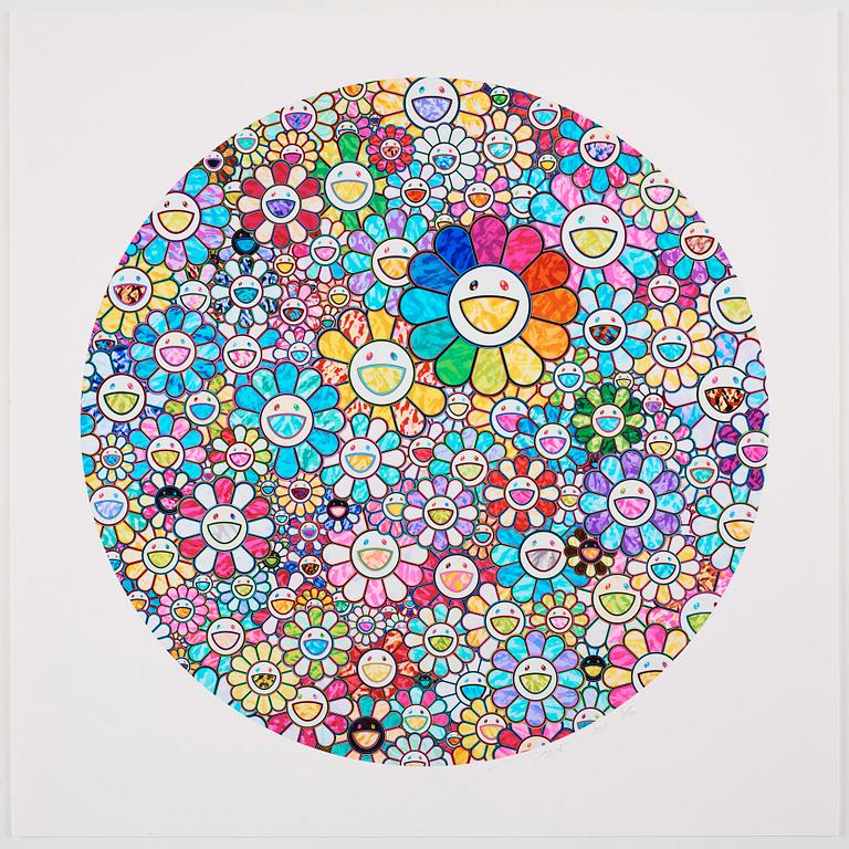 Takashi Murakami, "Thank you for the wonderful destiny".